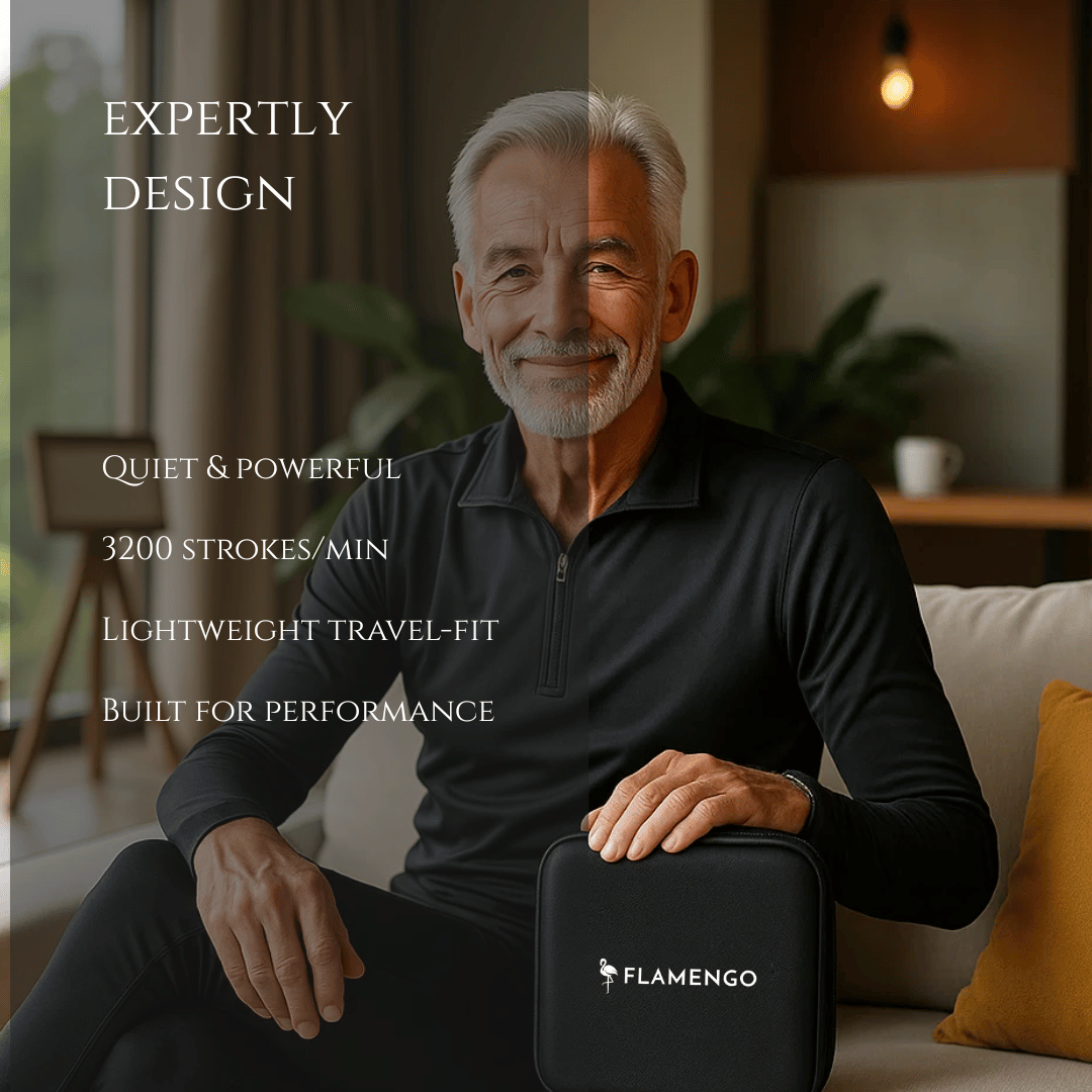 FlamengoĀ® Mini Massage Gun