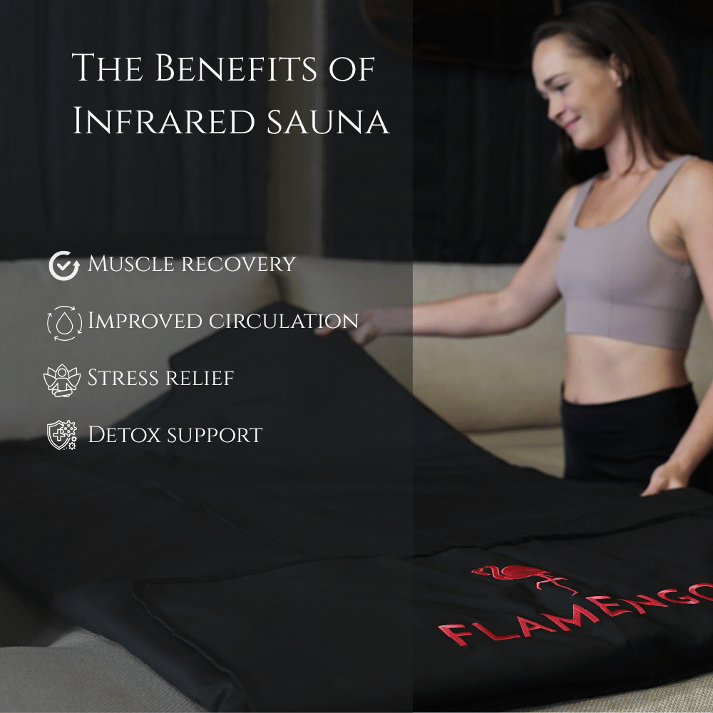 Private sauna blanket for home - flamengo® infrared sauna blanket