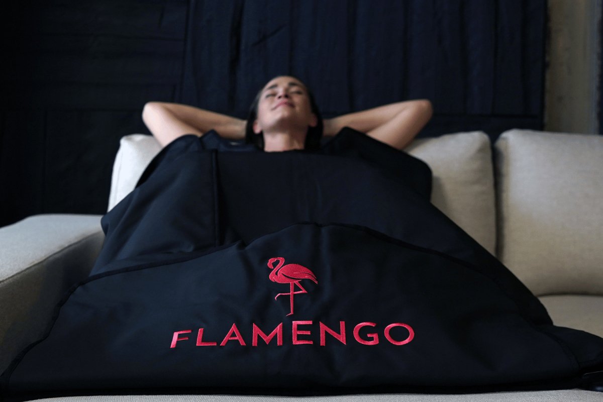 Private sauna blanket for home - flamengo® infrared sauna blanket