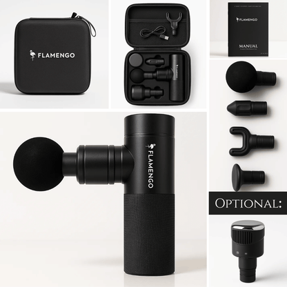 Krachtig Herstel in Compact Formaat - Flamengo® Mini Massage Gun