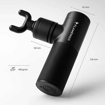 Krachtig Herstel in Compact Formaat - Flamengo® Mini Massage Gun