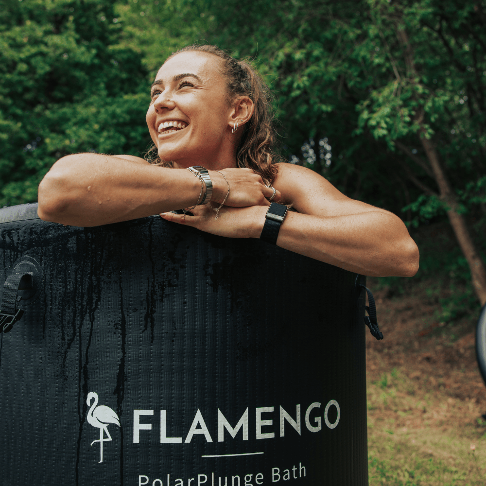 Ice bath with cooling for recovery and mental focus - Flamengo® Polarplunge Bath