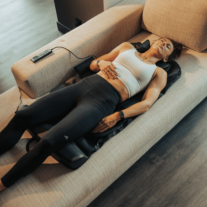 Luxury massage mat with stretch - for back problems and relaxation at home - Flamengo® InfrastretCh