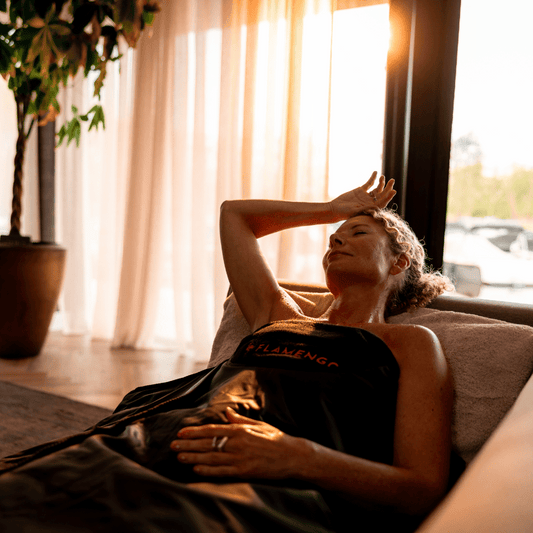 Privé sauna deken voor thuis – Flamengo®  infrarood sauna deken
